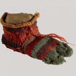 Striped baby socks from Roman Egypt