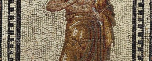 A philosopher on the Roman mosaic