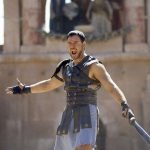 Russel Crowe as General Maximus in the movie Gladiator
