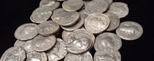 Roman coins discovered at Overton are called treasure