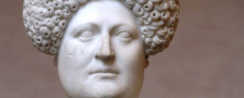 Rzymskie popiersie kobiety