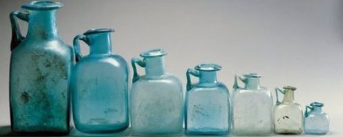 Rzymskie butelki do odmierzania objętości
