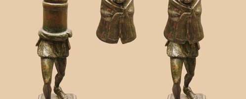 Gallo-Roman bronze statues depicting Priap