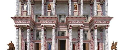 Beautiful virtual reconstruction of Celsus Library in Turkey