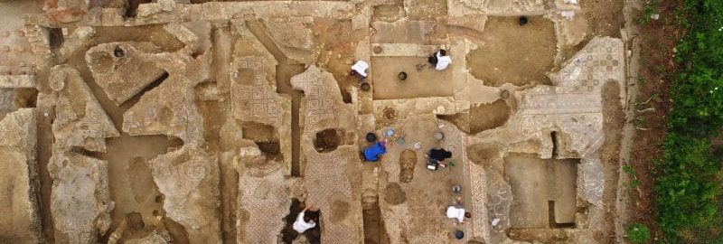 Roman domus with mosaics has been discovered in France