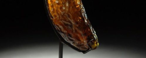 Roman glass perfume bottle