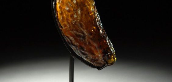 Roman glass perfume bottle