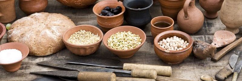 Roman kitchen utensils