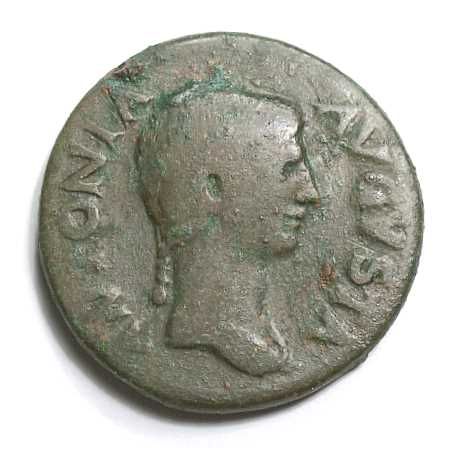 Coin with the image of Antoni the Younger