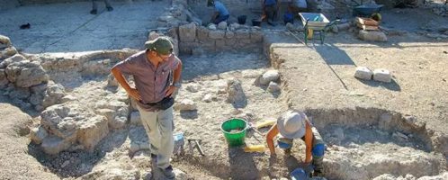 Research work in  Roman villa in Sicily