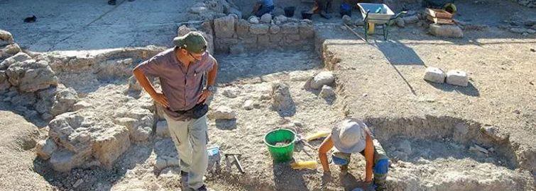 Research work in  Roman villa in Sicily