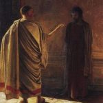Christ and Pilate, Nikolai Ge