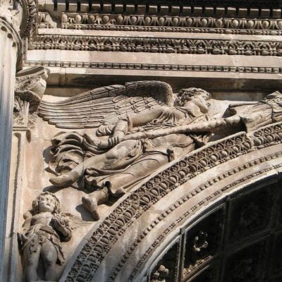 One of Victoria on Septimius Severus' triumphal arch