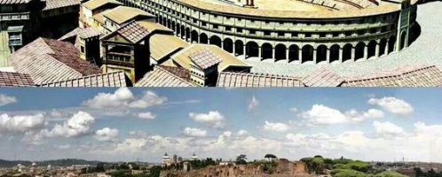 Circus Maximus now and then