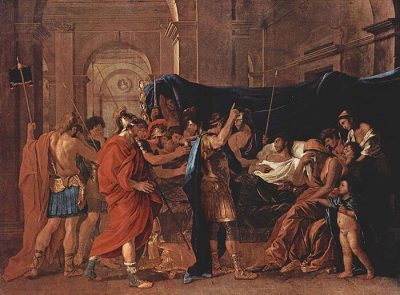 Death of Germanicus, Nicolas Poussin