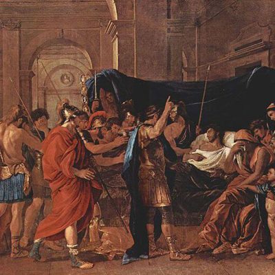 Śmierć Germanika, Nicolas Poussin