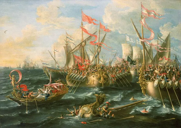 Battle of Actium, Lorenzo A. Castro
