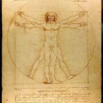 Człowiek Witruwiański, Leonardo da Vinci