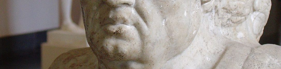 Seneca the Younger on a Roman herm