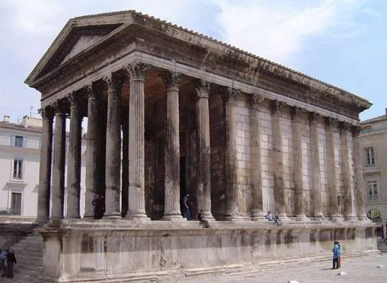 Temple Maison Carrée in Nîmes