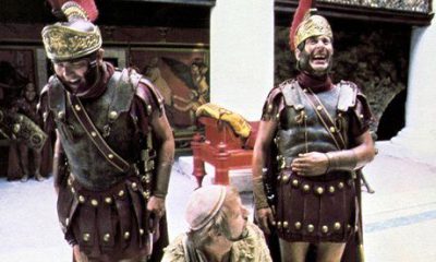 A scene from Monty Python: Life of Brian