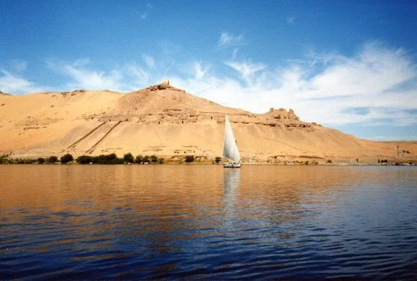 The Nile near Aswan