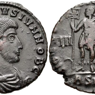 Moneta cesarza Konstancjusza Gallusa