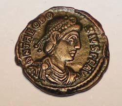 Coin of Theodosius the Great