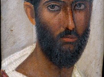 Rzymski portret młodego mężczyzny z brodą