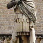 Statue of Julius Agrykoli in Bath (England)