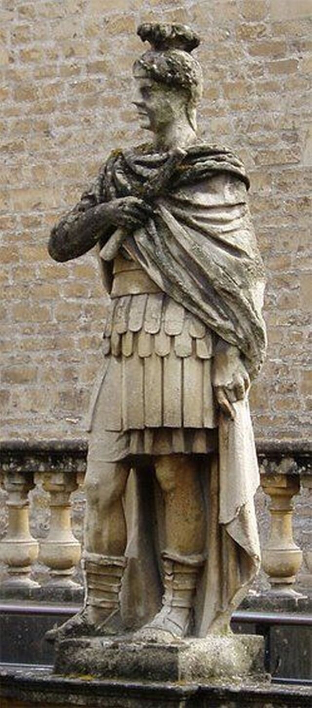 Posąg Juliusz Agrykoli w Bath (Anglia)