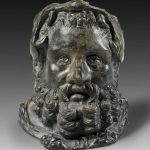 Rzymskie balsamarium w kształcie głowy Herkulesa