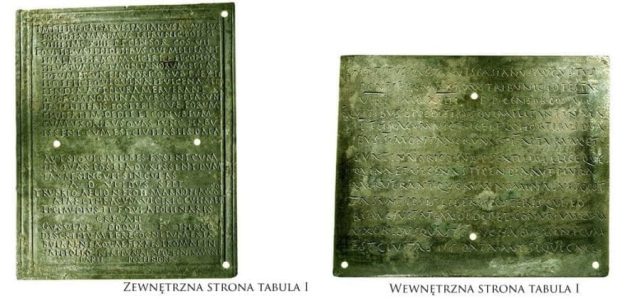 Diplomata militaria - Tabula I