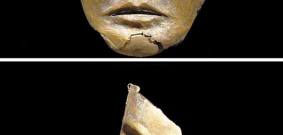 Niesamowita rzymska maska paradna