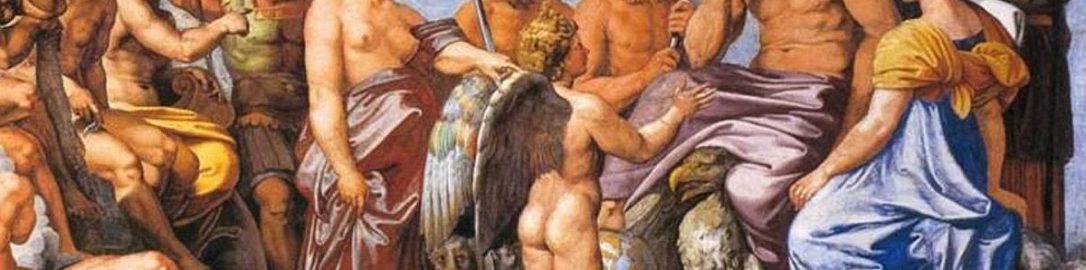 Roman deities in the painting