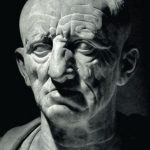Bust of an older man – the so-called patrician Torlonia. Considered to be a likeness of Cato the Elder