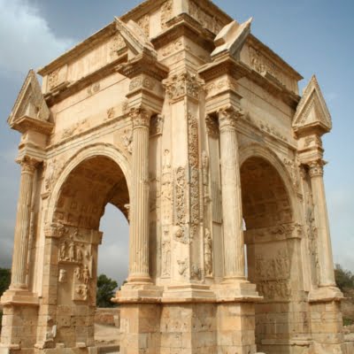 Arch of Sepimius Severus in Leptis Magna