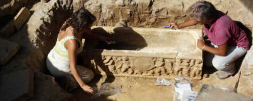 Przy Stadio Olimpico odkryto rzymskie sarkofagi