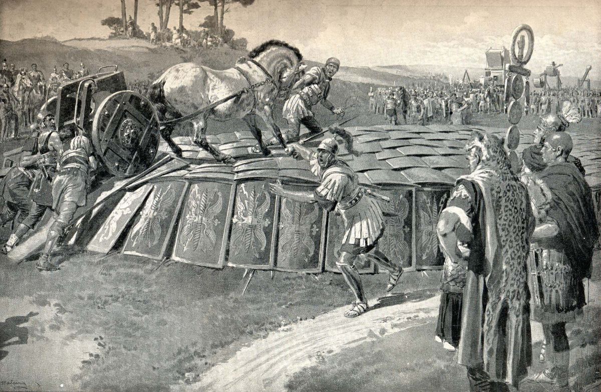 Roman Testudo Formation