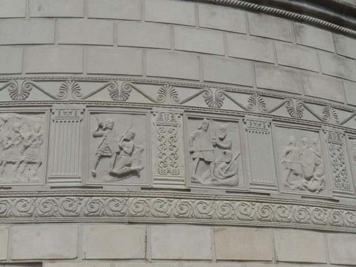 Metopes on Trajan's monument