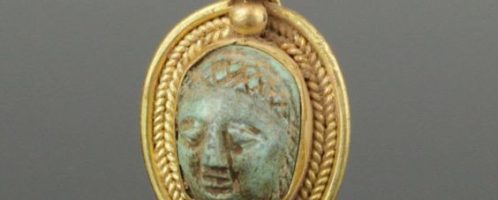 Unique Roman gold pendant