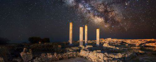 Lovely photo of ruins of Roman villa in Nora