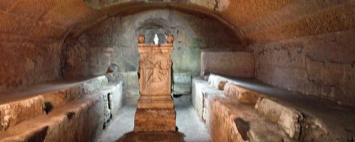 Temple of Mithras south of the Church of San Clemente