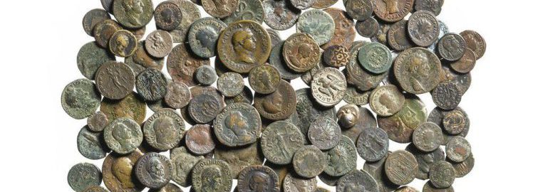 Antique coins discovered in desk drawer in England