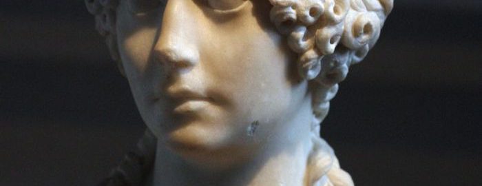 Charming bust of Roman girl Minatia Polla