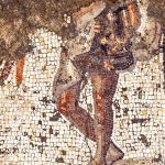 Roman mosaic was discovered in Caesarea