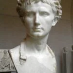 Bust of Augustus with corona civica