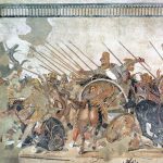 Rzymska mozaika podłogowa ukazująca bitwę pod Issos