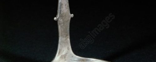 Roman silver ladle