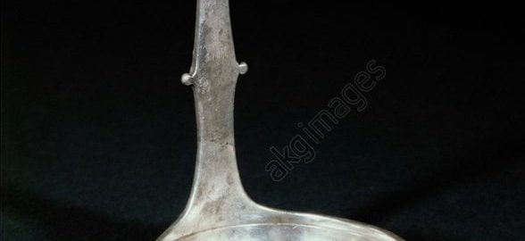 Roman silver ladle